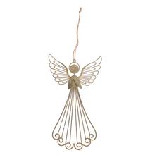 ZÁVES ANJEL SIVÝ PLECH 23,5*14*0,3CM - FLORASYSTEM