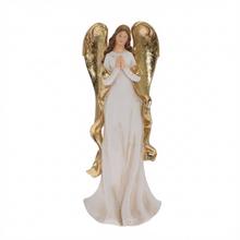 ANJEL MODLIACI KRÉ/ZLA POLY 13*9,5*31,5CM - FLORASYSTEM