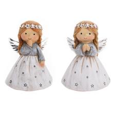 ANJEL SIV/STR MIX/2 POLY 6,5*5,5*9CM - FLORASYSTEM