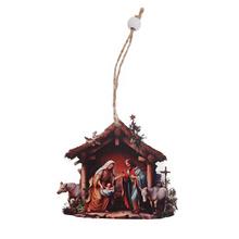 ZÁVES BETLEHEM S/2 DREVO 9,2*8CM - FLORASYSTEM