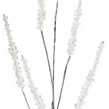 Strieborný konár trávy ľadovej s dĺžkou 66 cm.
