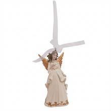 ANJEL ORNAMENT ZLA/KRÉ POLY 4,5*3,8*10,2CM - FLORASYSTEM