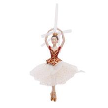 ZÁVES BALETKA ČER/KRÉ POLY 8,5*6,2*17CM - FLORASYSTEM