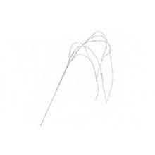 KONÁR KRYŠTÁLIKY STRIEBORNÝ 110CM - FLORASYSTEM