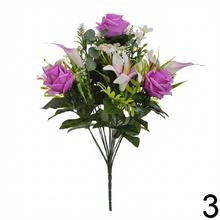 KYTICA RUŽA ĽALIA CALA x18 MIX 6F 48CM