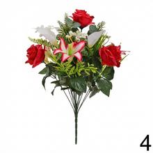 KYTICA RUŽA ĽALIA CALA x18 MIX 6F 48CM