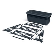 DBLO600 KVETINÁČ S PERGOLOU ANTRACIT š.58XV.SETU78CM