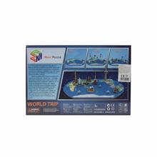 Puzzle 3D priestorová mapa sveta,65,4x 40,6x 24,7cm.