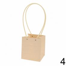 Taška na kvety v mix farbách s dlhými rúčkami.