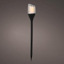 Solárna lampa s efektom plameňa