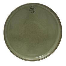 Kameninový okrúhly tanier s glazúrou