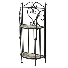 Stojan Braga s povlakom a mozaikovým vzorom práškového lakovania L.20cm W.40cm H.98cm - FLORASYSTEM