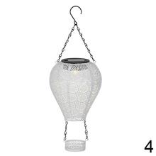 Solárny závesný balón v rôznych farbách.