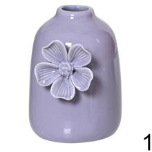 Porcelánová váza na kvety s motýľom, 3 varianty.