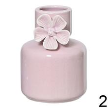 Porcelánová váza na kvety s motýľom, 3 varianty.