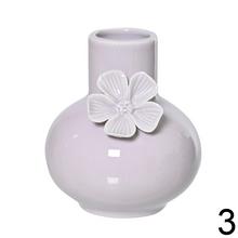 Porcelánová váza na kvety s motýľom, 3 varianty.