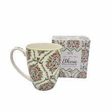 Šálka 360ml s kvetinovým vzorom