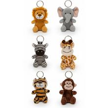 Kovová kľúčenka, Zvieratá zo safari - FLORASYSTEM