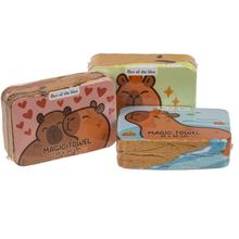 Magický bavlnený uterák, Kapybara, 30x30cm