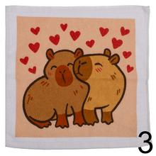 Magický bavlnený uterák, Kapybara, 30x30cm