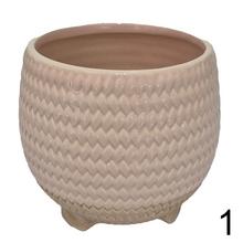 Obal porcelán/tkaný vzor ass3 16,5/V14,5cm