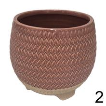 Obal porcelán/tkaný vzor ass3 16,5/V14,5cm