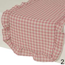 Obrus polyes volán 32x140cm 3ass