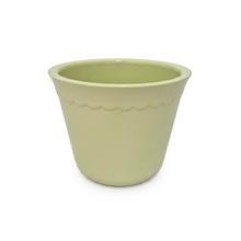 Obal na kvetináč v jarnej zelenej farbe, 23 cm.