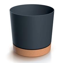 DPOD300 KVETINÁČ TUBO PM  ANTRACIT 29,2XV28,3CM