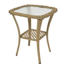 Záhradný nábytok prútie stôl/stoličky 2ks