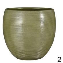 Sada keramických kvetináčov Algarve V27, priemer 28 cm, 6 kusov.