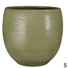 Sada keramických kvetináčov Algarve V27, priemer 28 cm, 6 kusov.