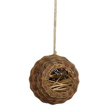 Hniezdo prútie záves tm hnedý  v19/pr.19cm - FLORASYSTEM