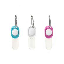 LED lampa na klipe v modrej farbe
