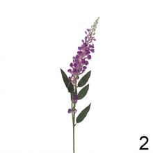 Umelé kvety Delphinium mix v troch farbách.