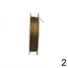 Drôtik v striebornej, červenej a zlatej farbe, 3mm, 20m