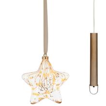 Led hviezda s batériou, 20x6,5cm