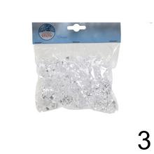 POSYP ľadové kocky akryl 200gram 3ass 1,2x1,5cm