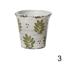 Obal terracotta s vianočným motívom, set 3 kusy.