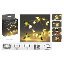SILVER WIRE PP DECO 20LED WW - FLORASYSTEM