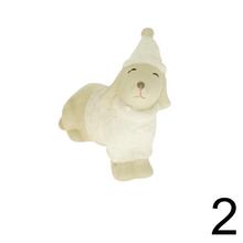 Porcelánový pes v mixe farieb, 9x3.5x7.5 cm.