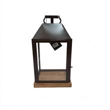 Lampáš drevo/kovV39/21/17cm - FLORASYSTEM