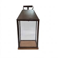 Lampáš drevo/kovV59/29/22cm - FLORASYSTEM