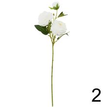Umelé kvety pivónie v mixe, 70 cm.