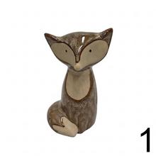 LÍŠKA PORCELÁN 5.2*5*9.5CM MIX