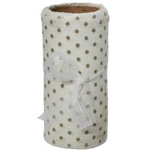 Textilná stuha s bodkami, 150x10 cm.