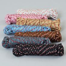 Šnúra na prádlo 10 metrov v rôznych farbách.