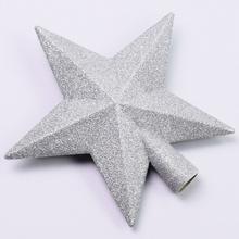 ŠPIC HVIEZDA GLITTER 20CM 003 SILVER - FLORASYSTEM