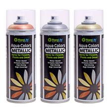 FloraLife Aqua Color Spray 400ml gold,silver,copper - FLORASYSTEM