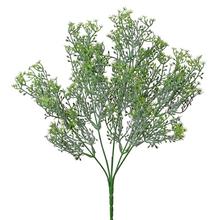 Zápich mini kvietky zelené 35 cm